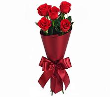 Букет 5 Красных роз Эдлесс Лав в Новохопёрский