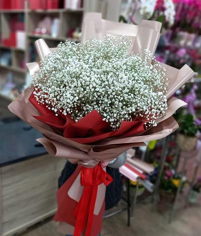 Букет цветов из: Гипсофила в Новохопёрский