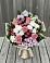 Букет цветов из: Альстромерии, Гвоздики, Розы и Хризантемы в Новохопёрский