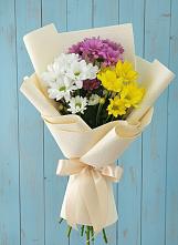 Букет цветов из:  Хризантемы в Новохопёрский