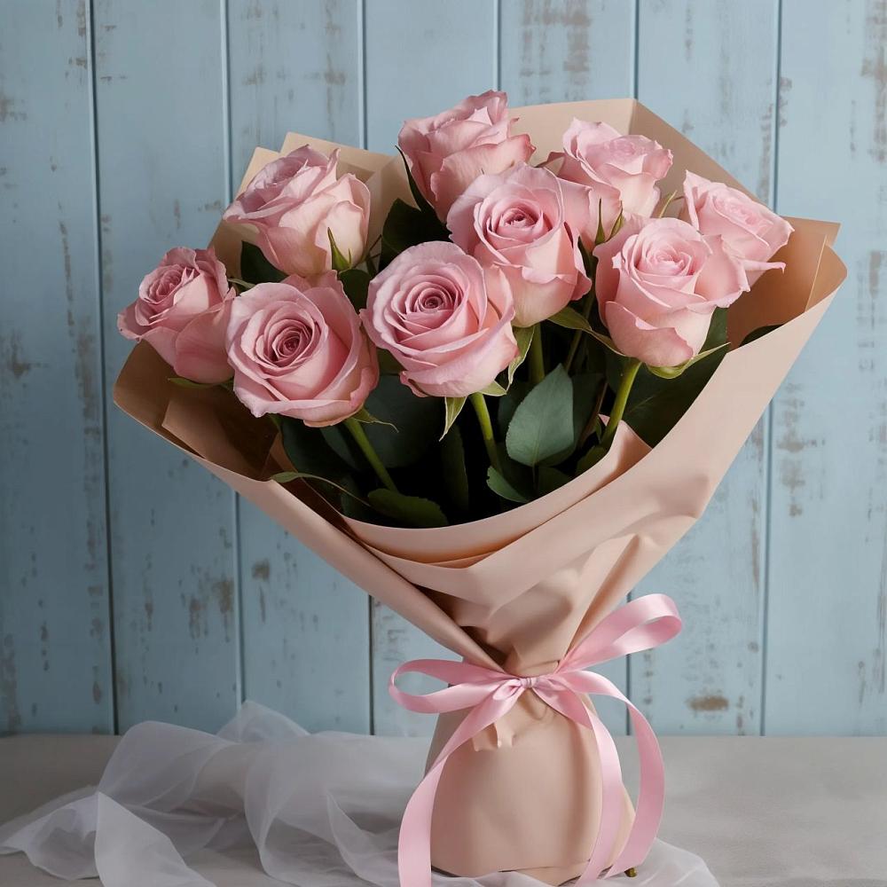 Букет цветов из: Розы в Новохопёрский