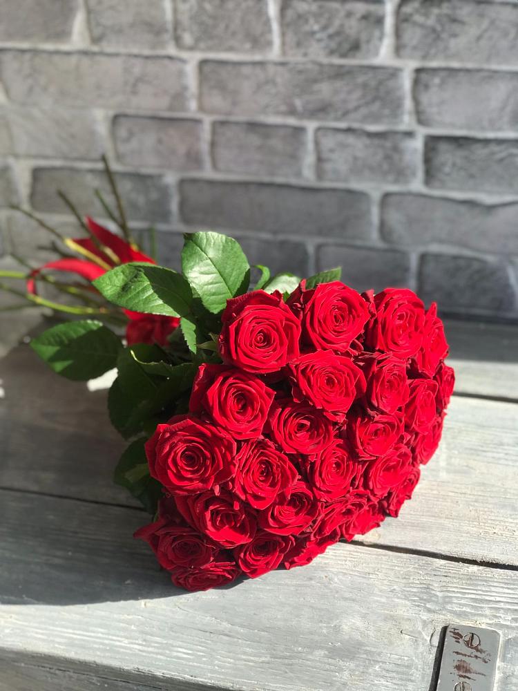 Букет Красные розы Фридом в Новохопёрский