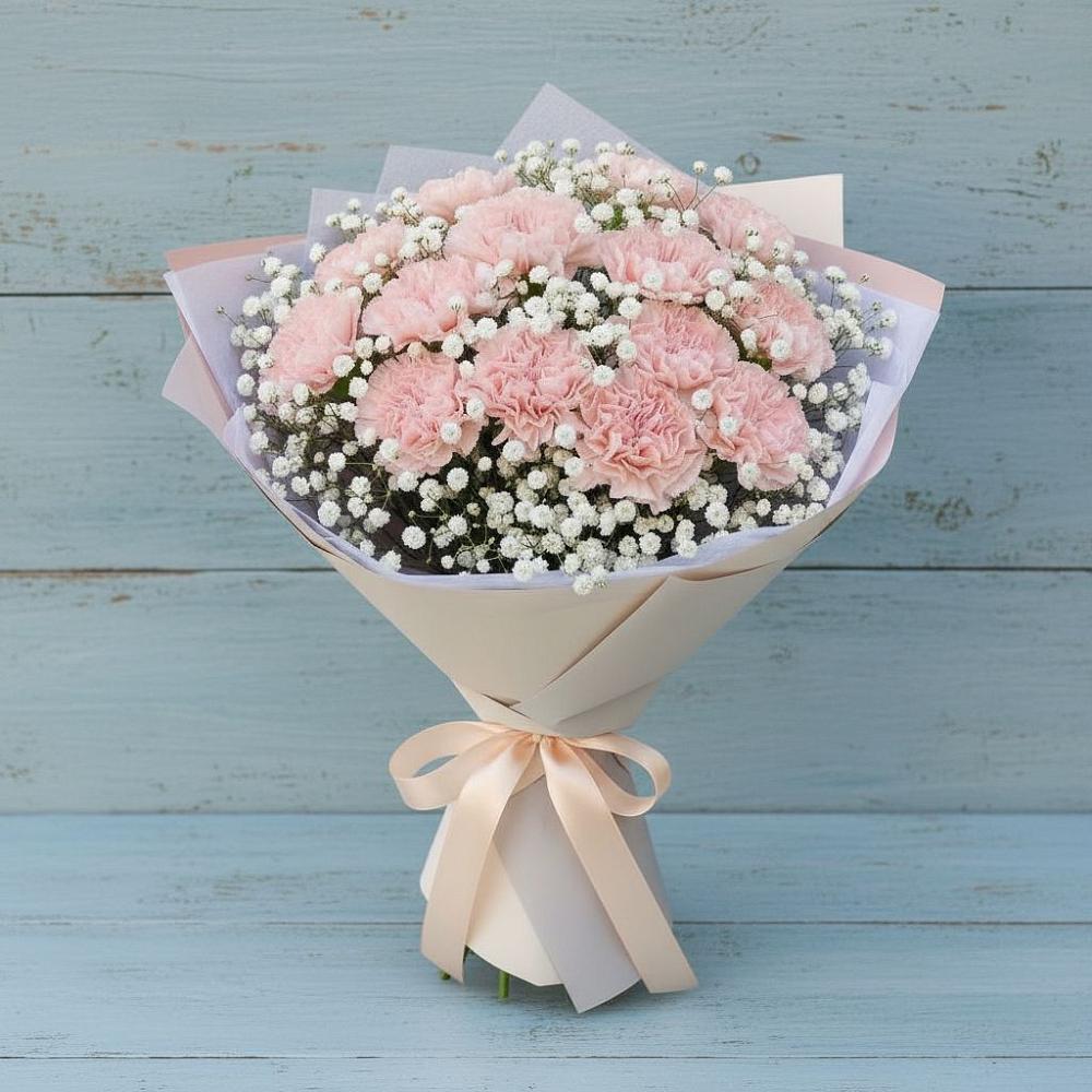 Букет цветов из: Гвоздики в Новохопёрский