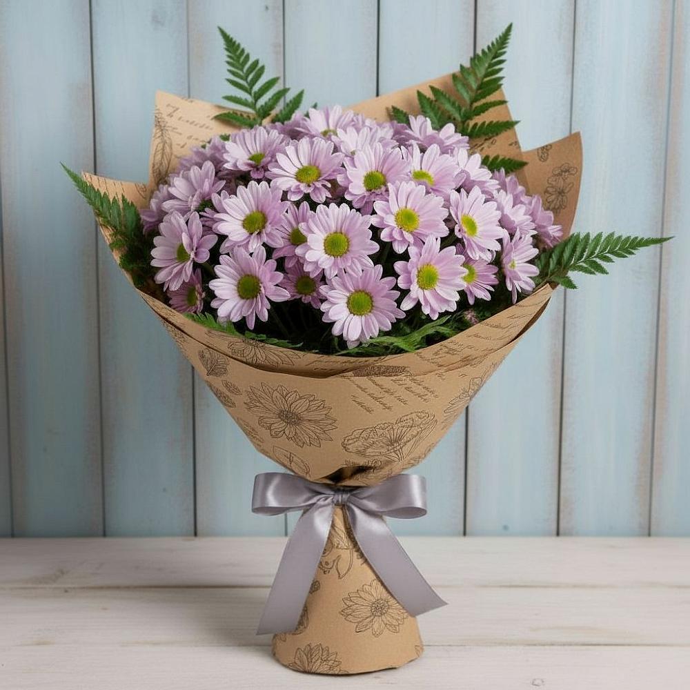 Букет цветов из: Хризантемы в Новохопёрский