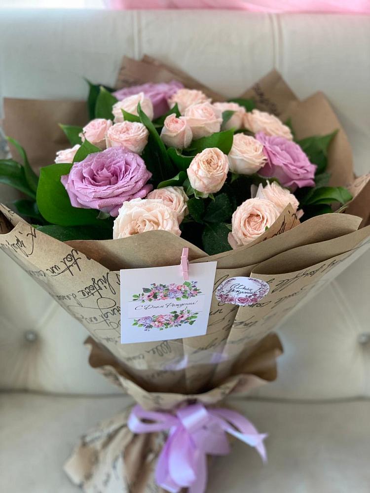 Букет цветов из: Розы в Новохопёрский