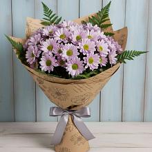 Букет цветов из:  Хризантемы в Новохопёрский