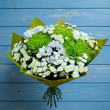 Букет цветов из:  Хризантемы в Новохопёрский