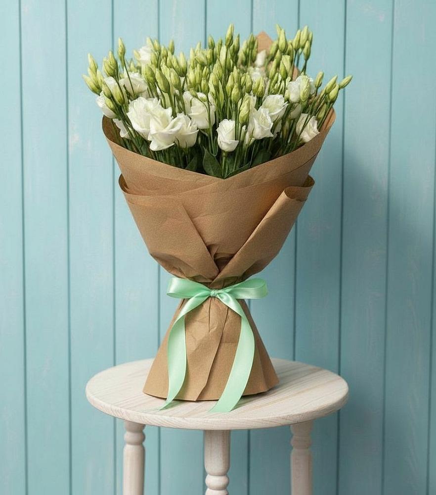 Букет цветов из: Лизиантусы в Новохопёрский