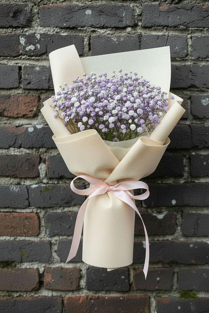 Букет цветов из: Гипсофила в Новохопёрский