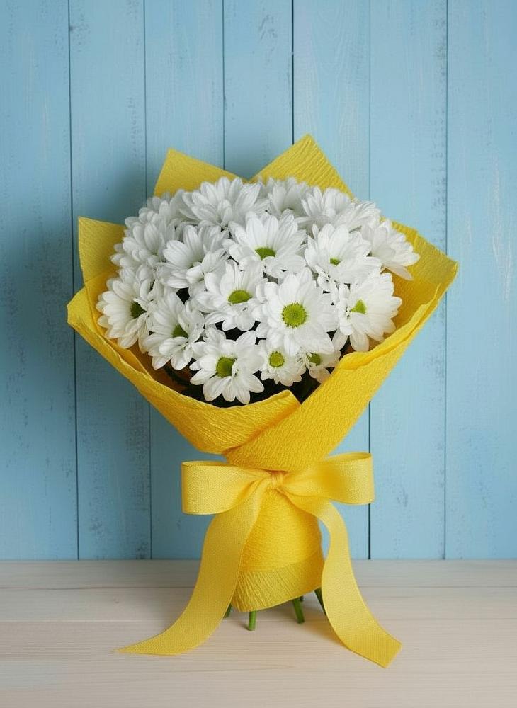 Букет цветов из: Хризантемы в Новохопёрский