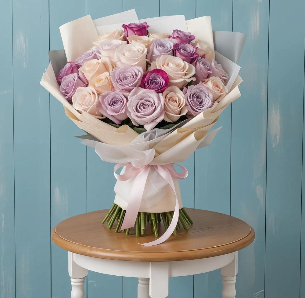 Букет цветов из: Розы в Новохопёрский