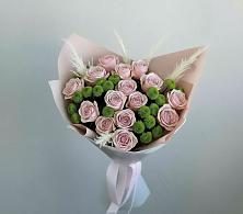 Букет цветов из:  Розы и Хризантемы в Новохопёрский