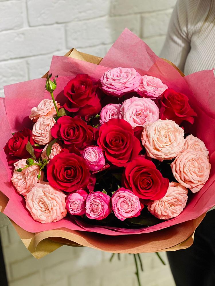 Букет цветов из: Розы в Новохопёрский