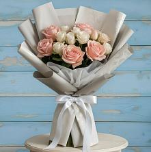 Букет цветов из:  Розы в Новохопёрский