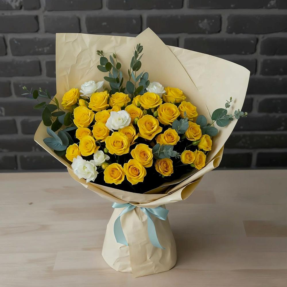 Букет цветов из: Розы в Новохопёрский