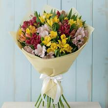 Букет цветов из:  Альстромерии в Новохопёрский