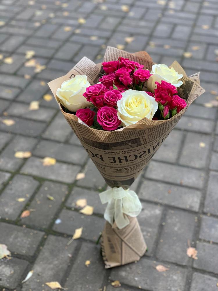 Букет цветов из: Розы в Новохопёрский