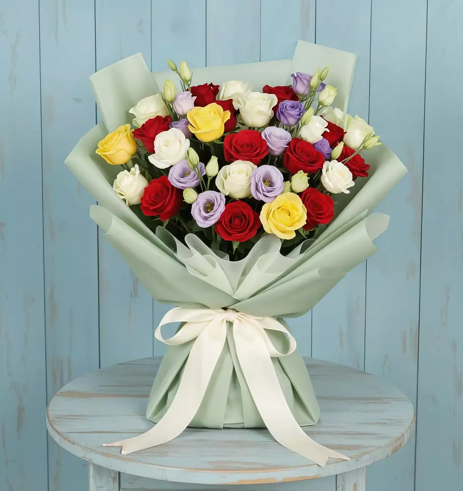 Букет цветов из: Розы в Новохопёрский