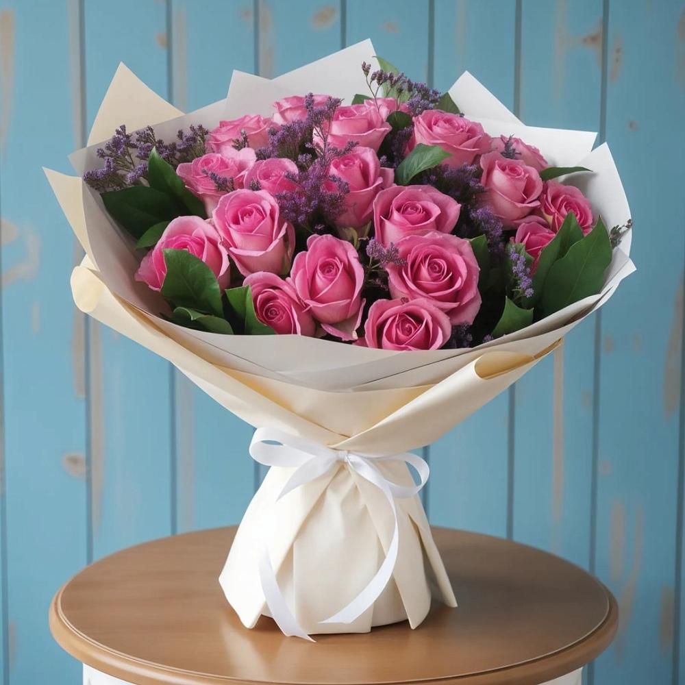 Букет цветов из: Розы в Новохопёрский