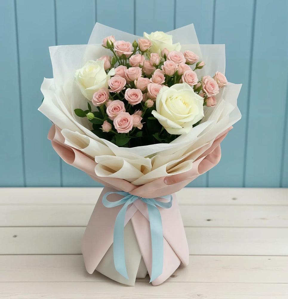 Букет цветов из: Розы в Новохопёрский