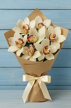 Букет цветов из:  Орхидеи и Розы в Новохопёрский