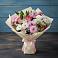 Букет цветов из: Хризантемы, Альстромерии и Розы в Новохопёрский